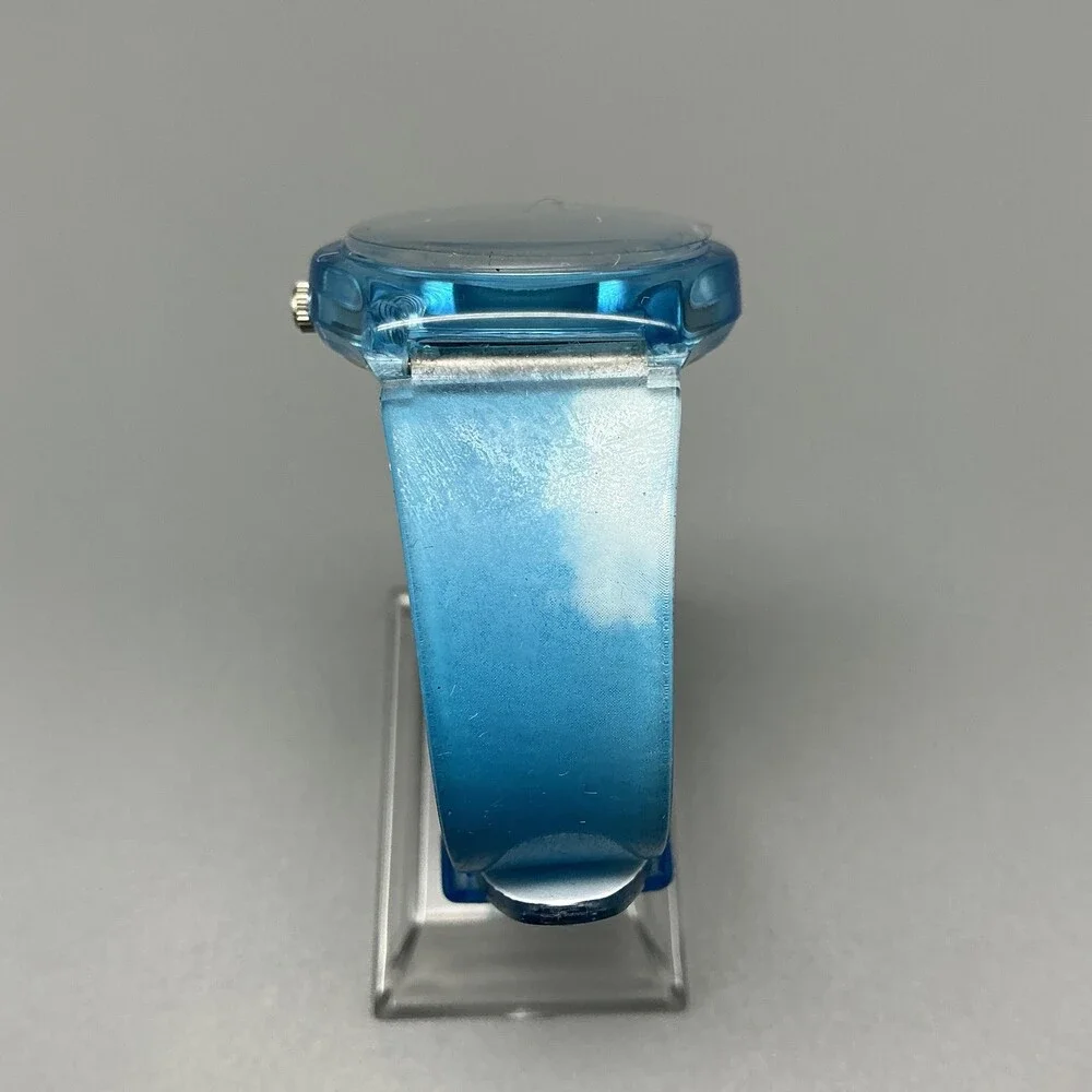 PierCarlo D'Alessio Orizzonte Womens Watch 34mm Translucent Blue New Battery